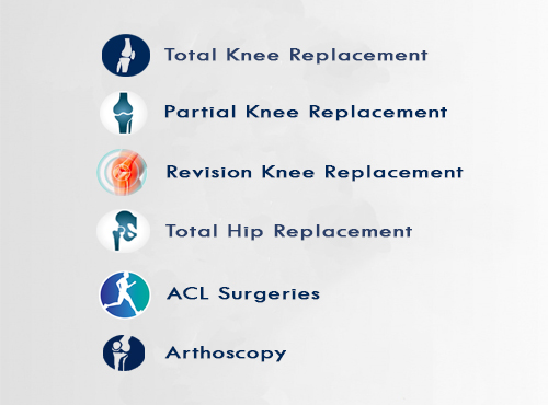 Partial knee replacement surgeries
